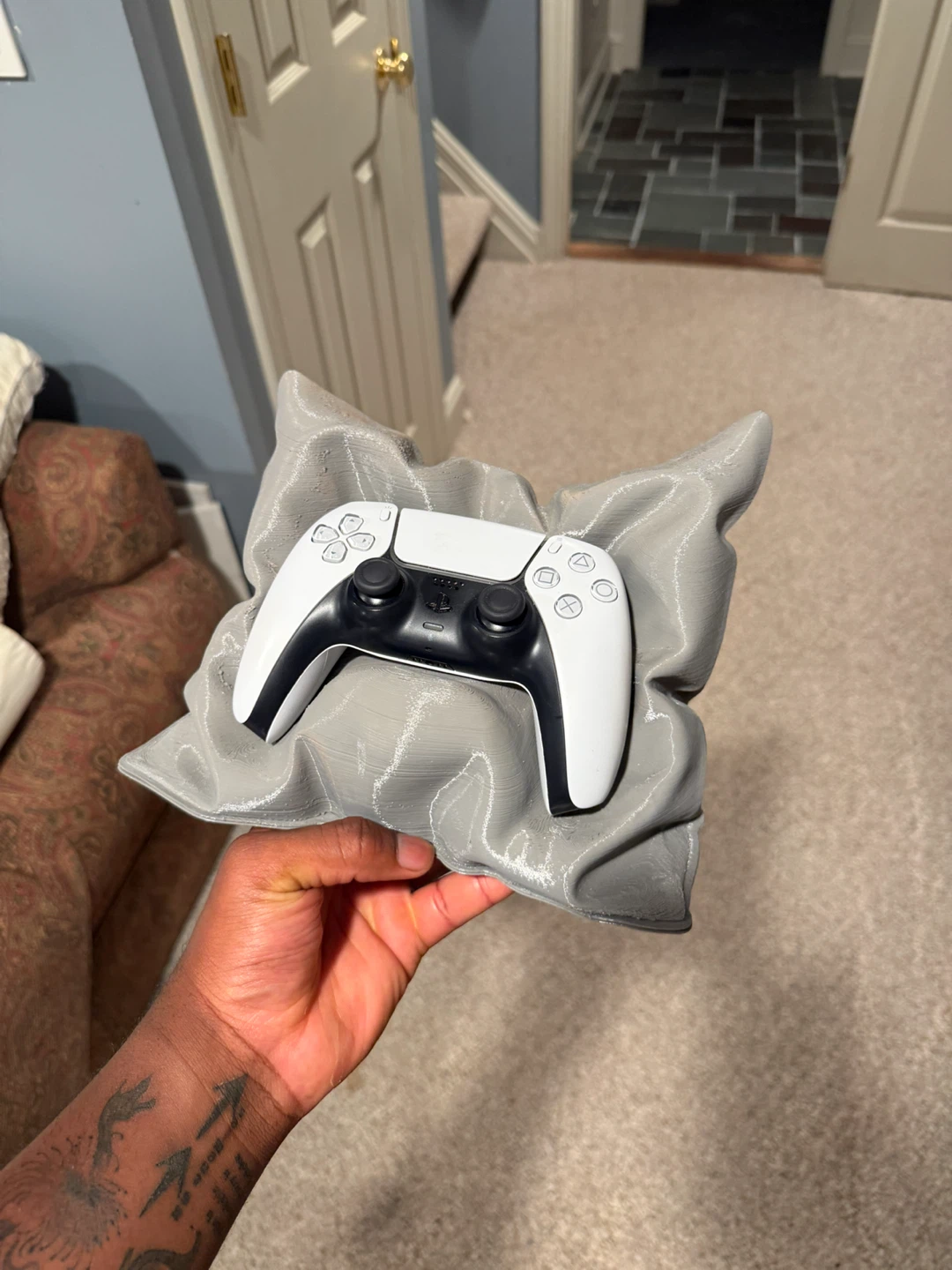 3D Printed PS5 Controller pillow stand