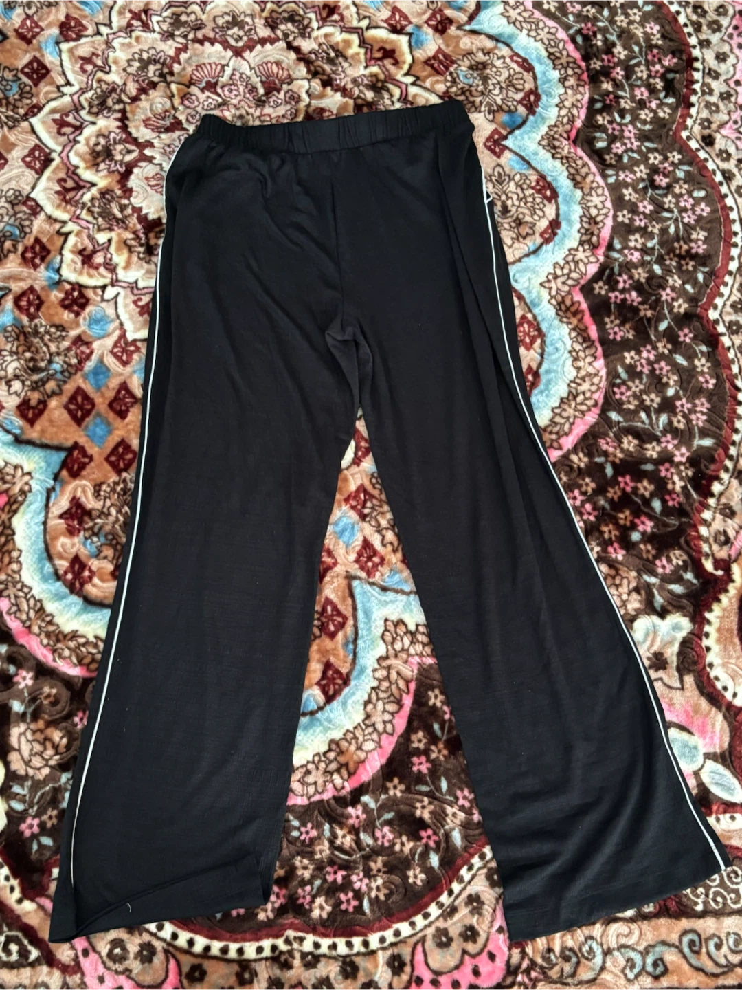 Midnight Black Wide-Leg Pants - photo 3