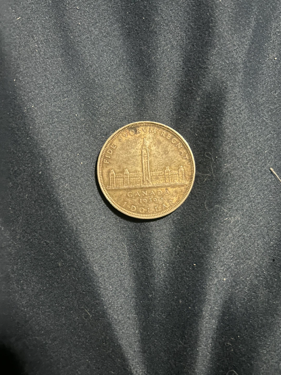 1939 Canada "Royal Visit" Silver Dollar