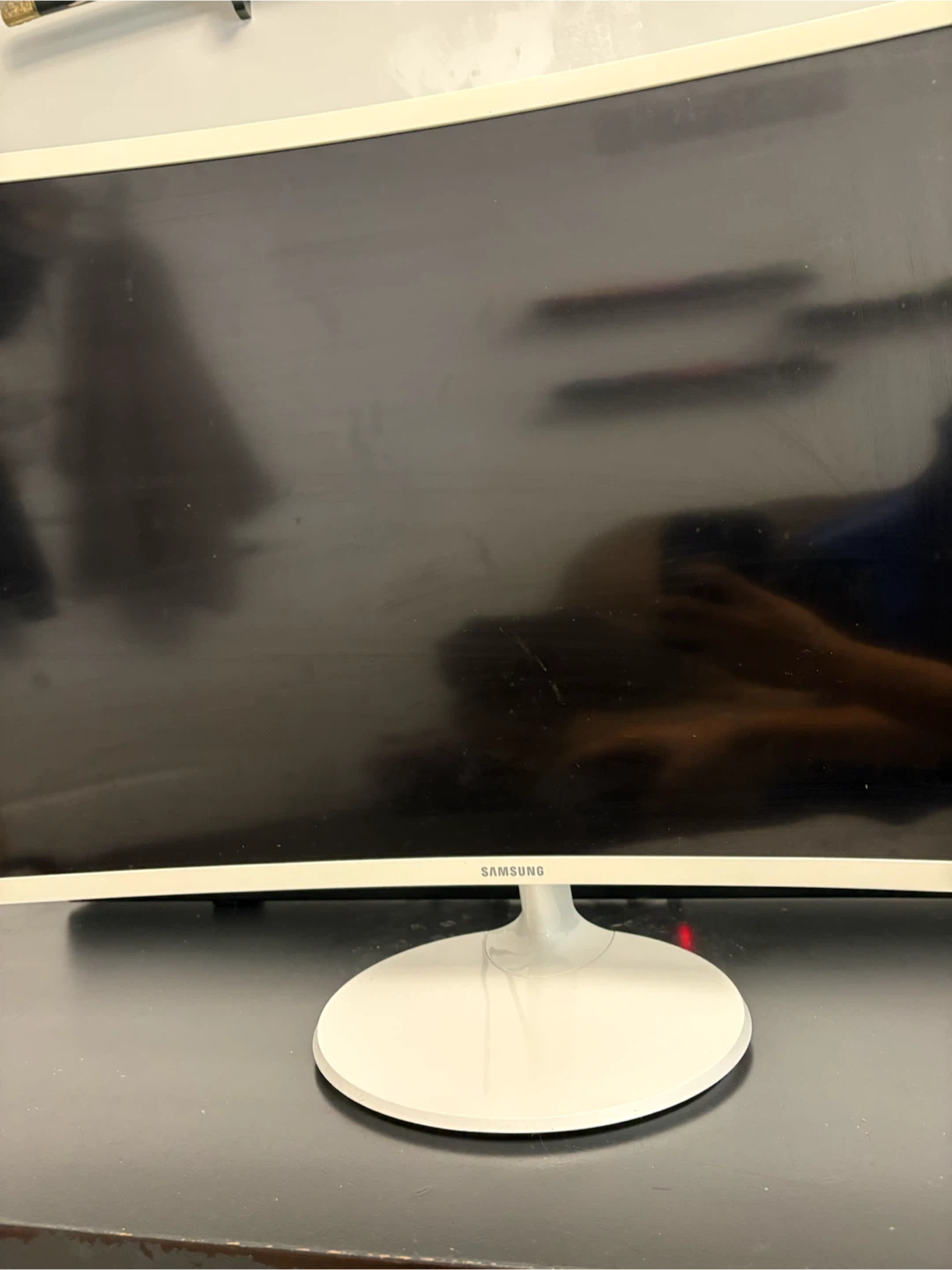 Samsung Curved Monitor White - photo 4