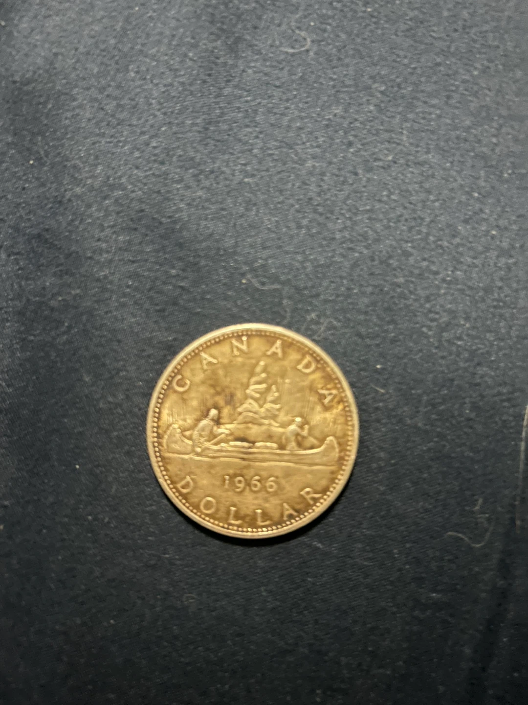 1966 Canada "Voyageur" Silver Dollar