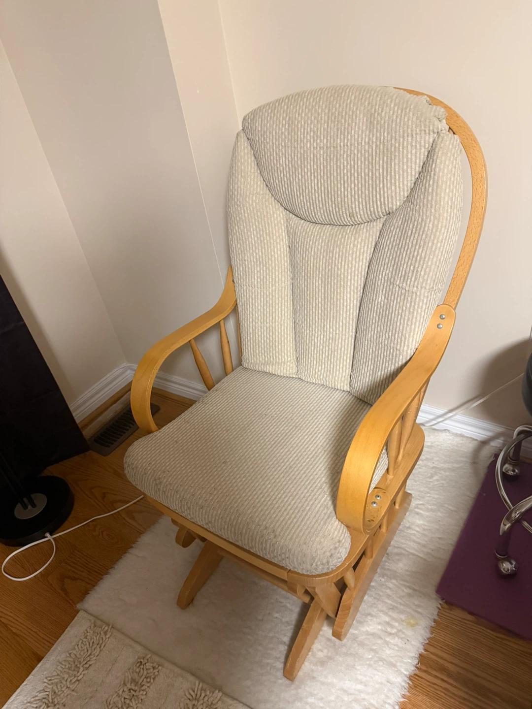 Wooden Glider Chair
