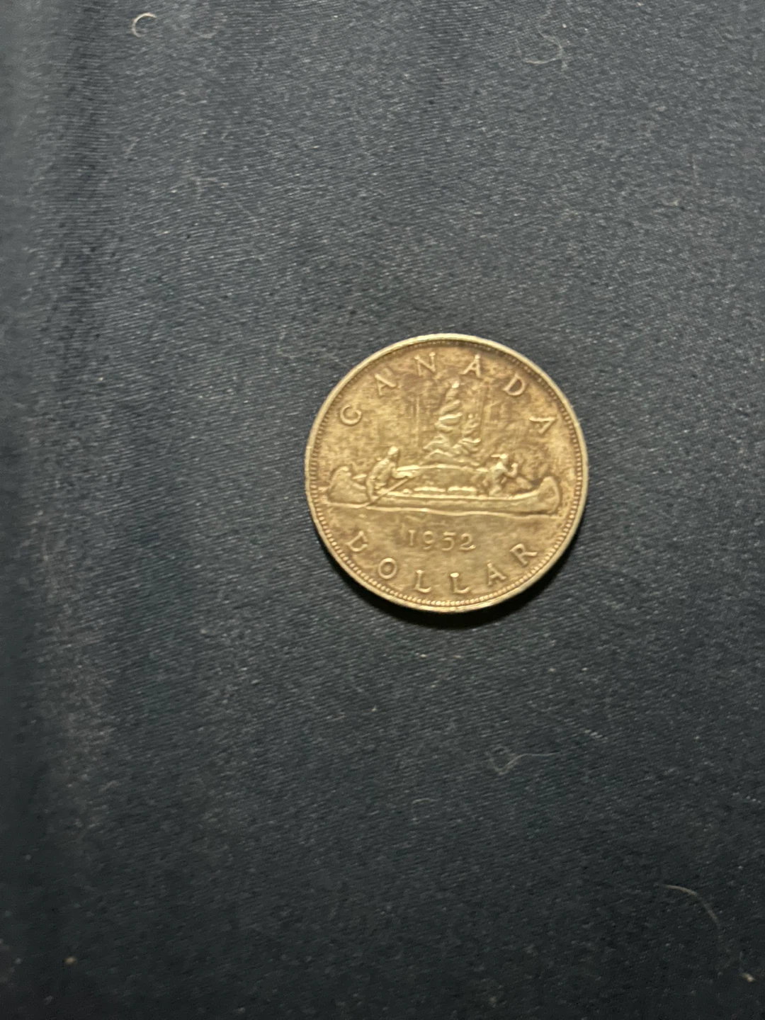 1952 Canada "Voyageur" Silver Dollar