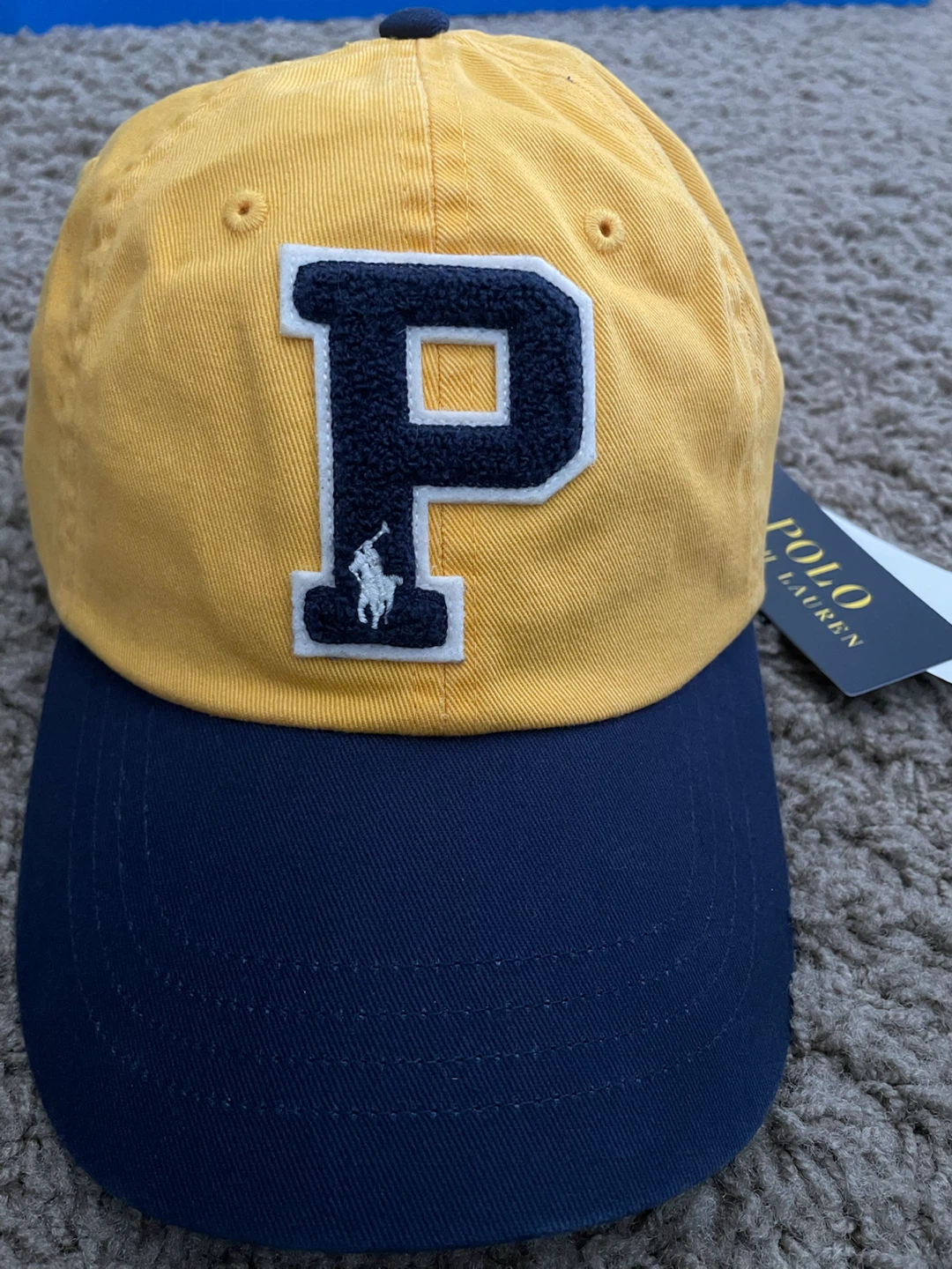 Polo Ralph Lauren Two-Tone Twill Ball Cap (New)