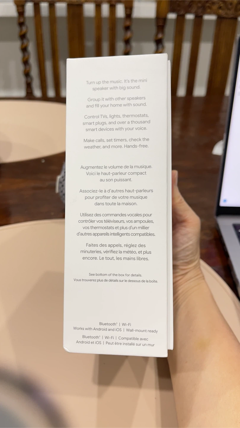 Google Nest Mini (2nd Gen) Smart Speaker - photo 4