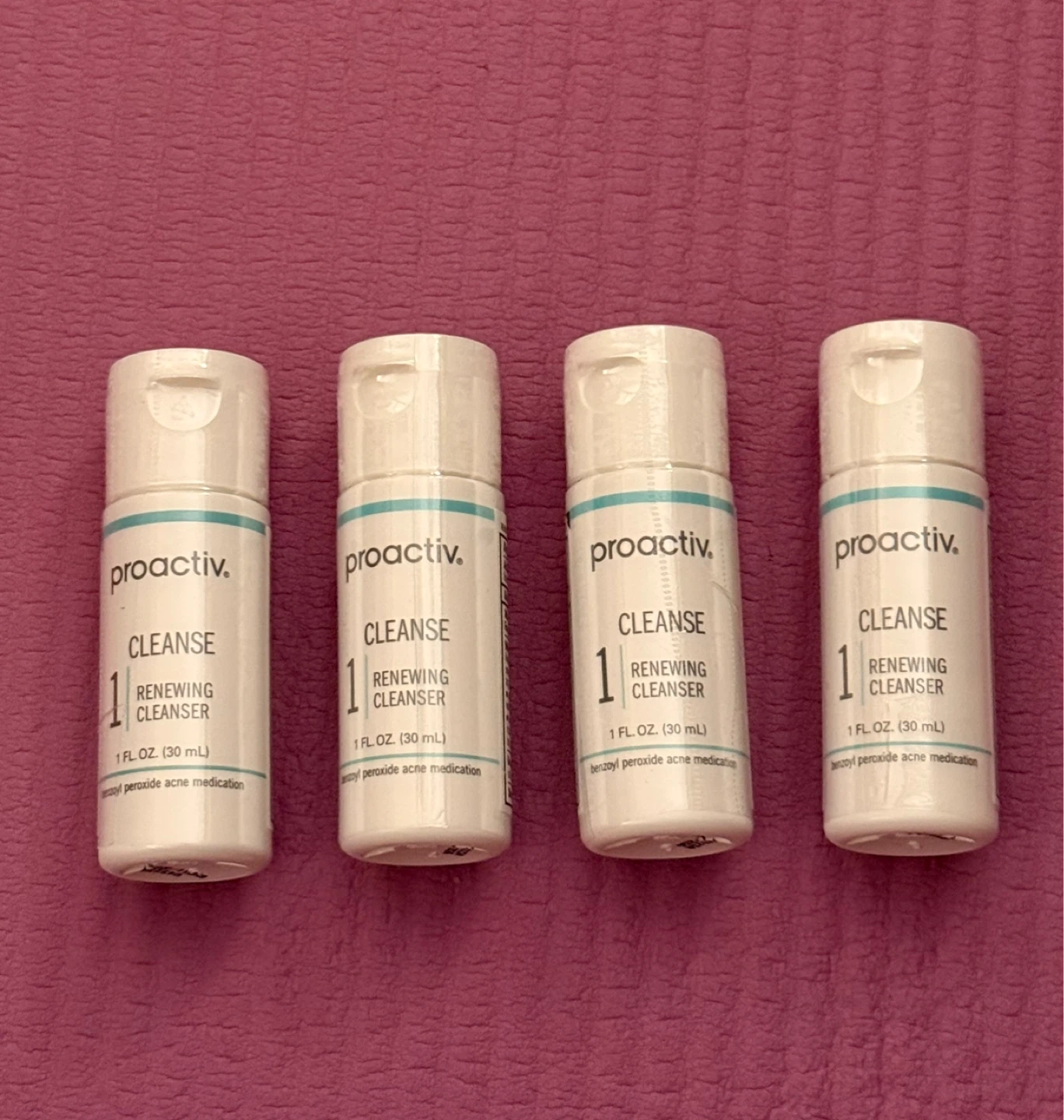 NEW✨Proactiv Renewing Cleanser 1 Fl. Oz. (30 ml) - Set of 4