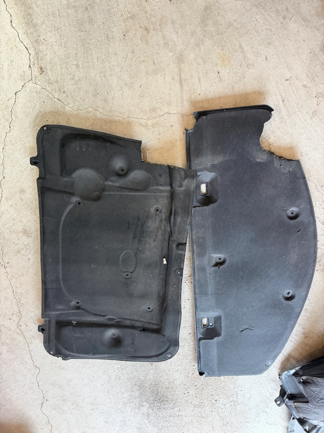 Lexus Is250 2006 Automotive underbody splash shields