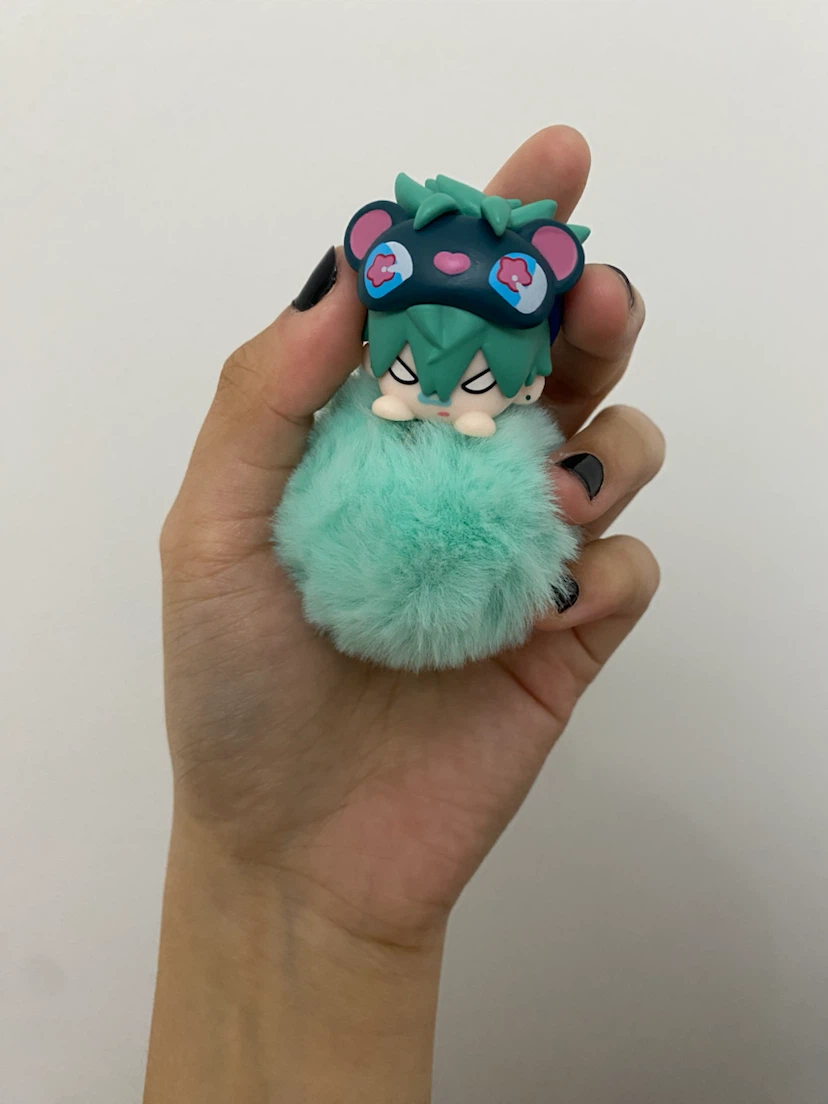 Till Alien stage Pom Pom keychain