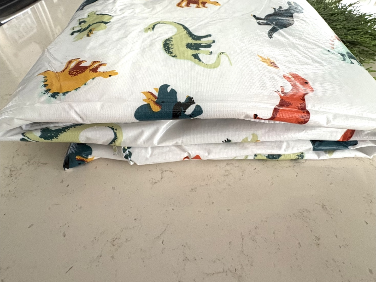 Kids Dinosaur 🦕 🦖 Patterned Thick Padded Table Cloth - photo 2