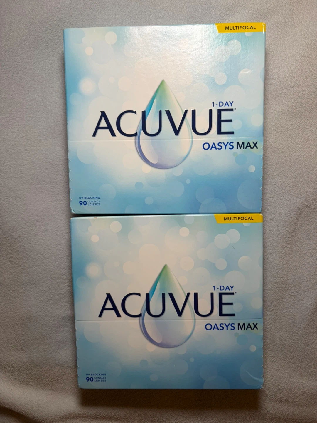 Sealed Acuvue Oasys Max 1-Day Multifocal - 90 Contact Lenses - photo 4
