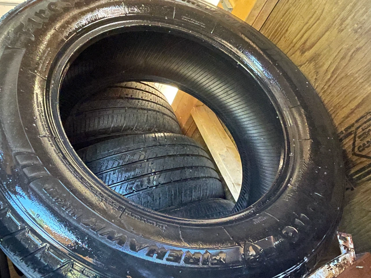 Firestone Firehawk 255/60R18 Tires set of 4 - photo 2