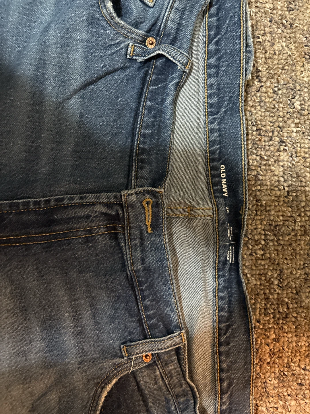 BOYFRIEND JEANS- size 20 - photo 2