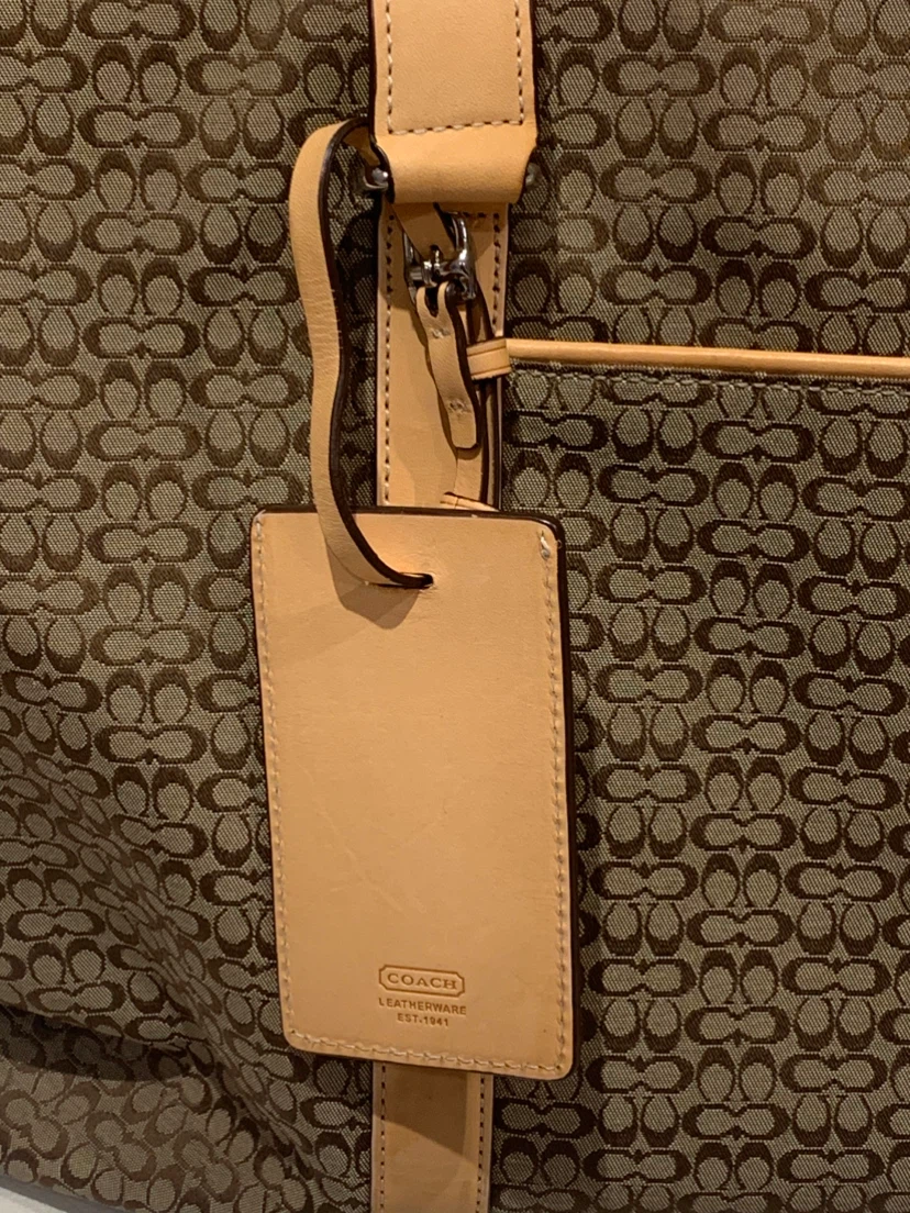 🤎 Coach Khaki Signature XL Travel Tote Bag 🤎 - photo 4
