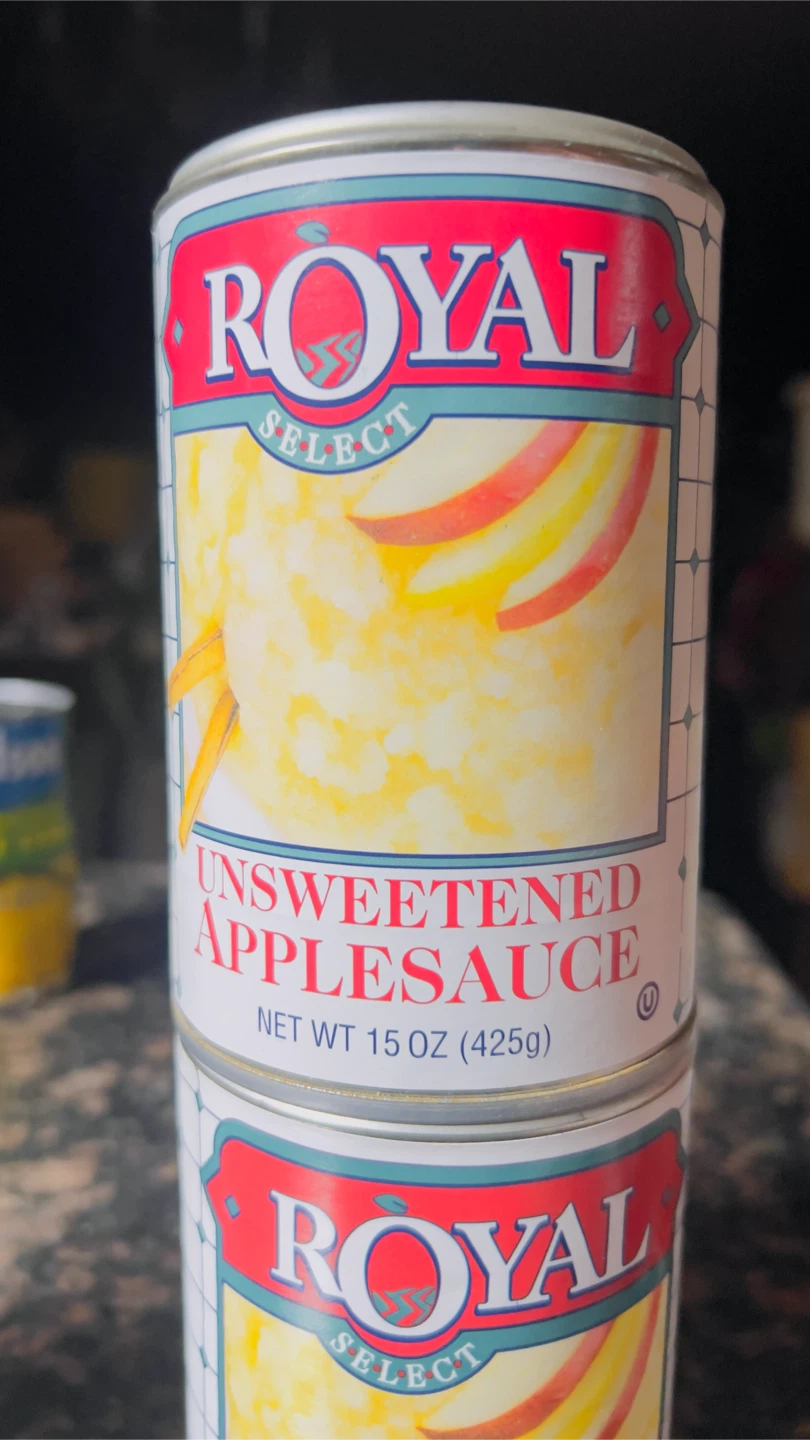 Royal Select Unsweetened Applesauce (6 cans) - photo 2