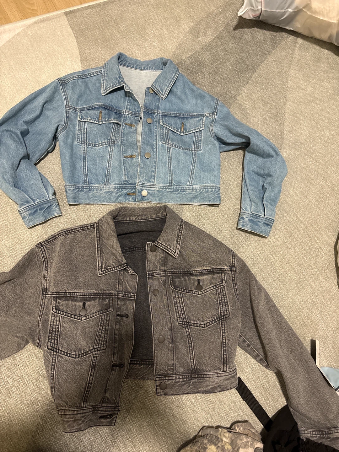 cropped denim jackets