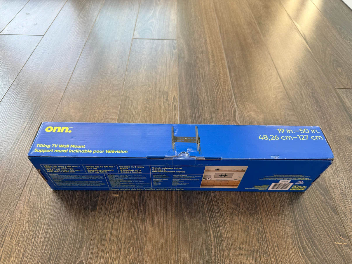 onn. Tilting TV Wall Mount 19"-50" - photo 2