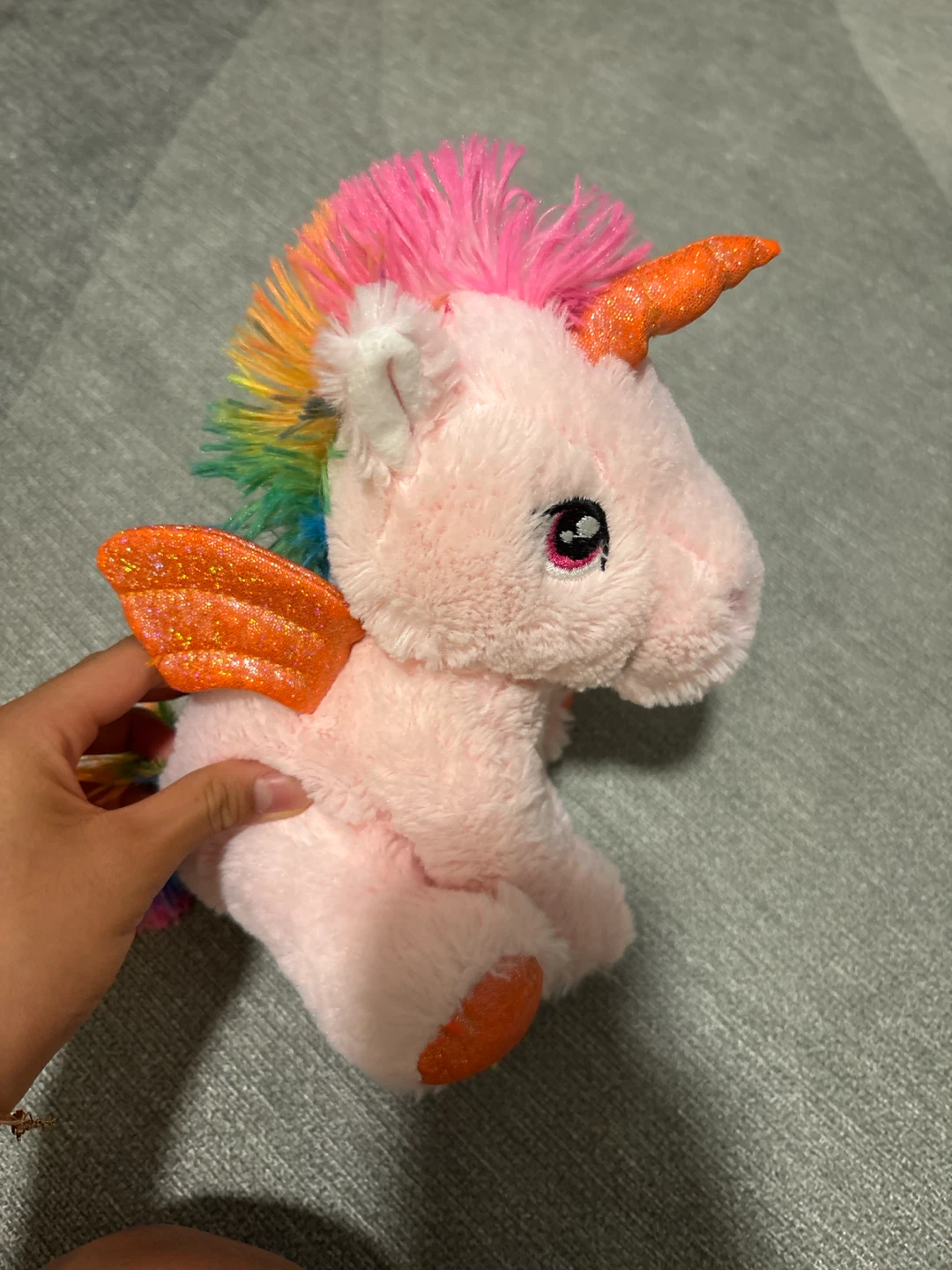unicorn plushie