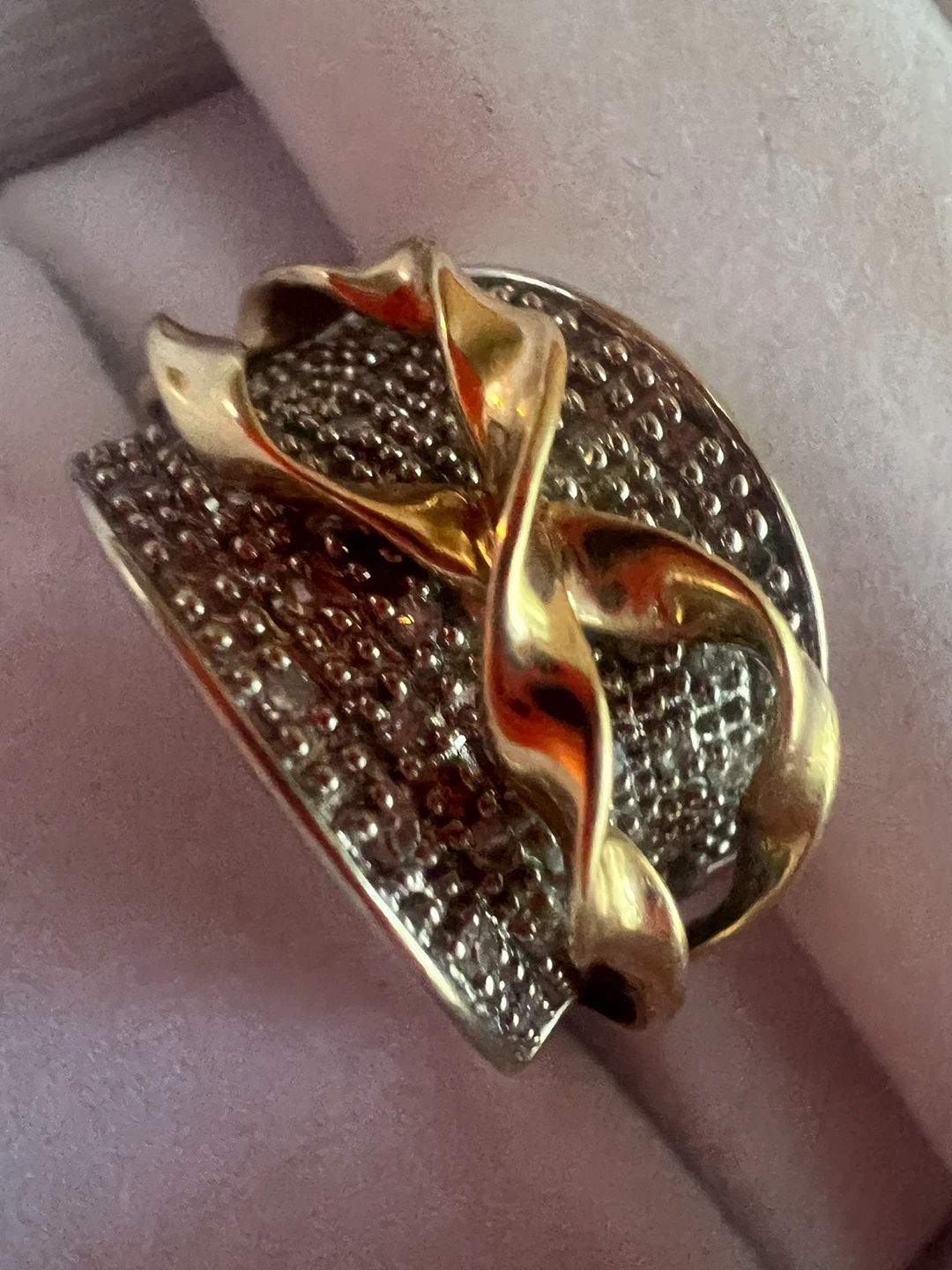10K Gold diamond Ring