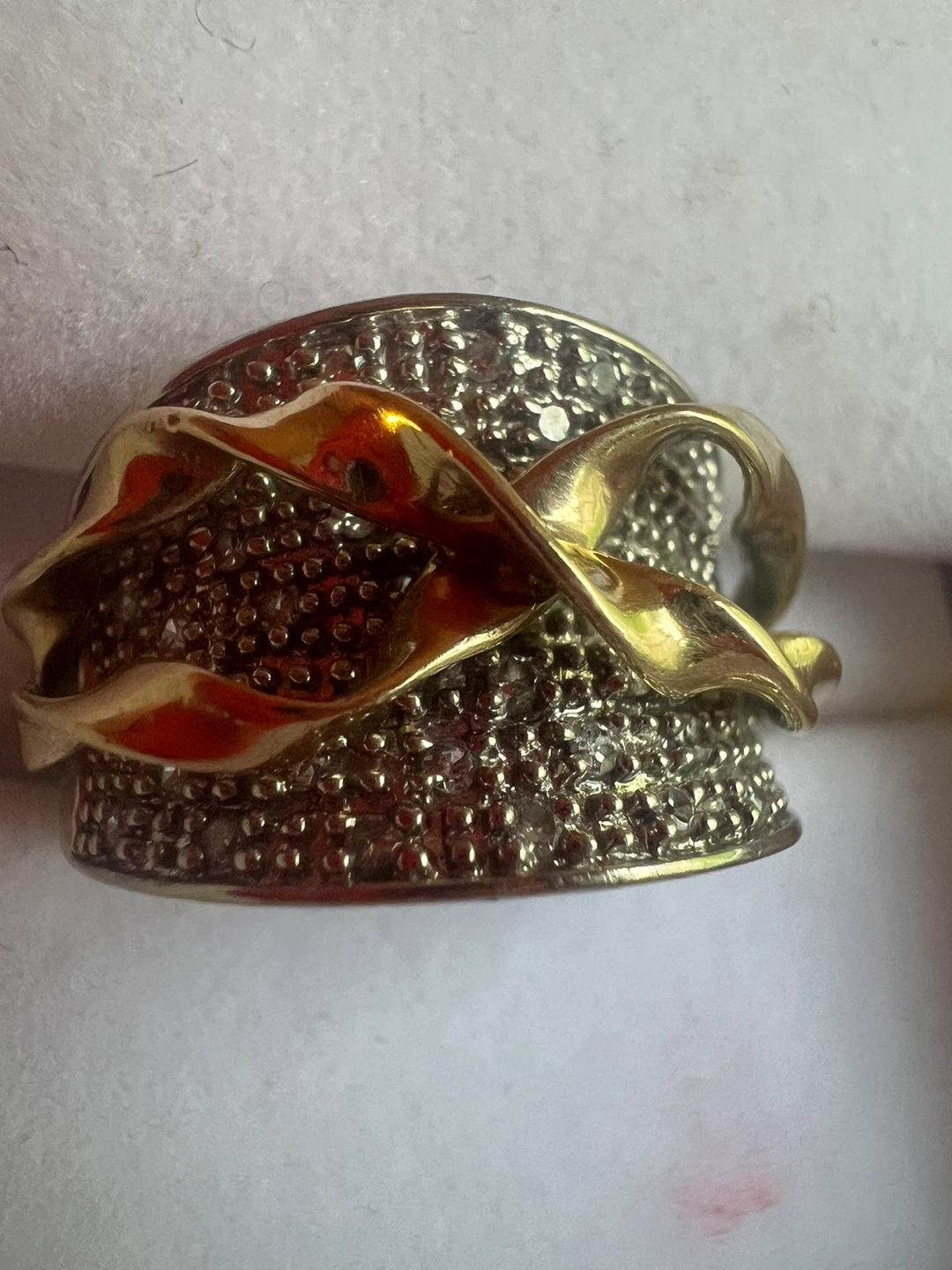 10K Gold diamond Ring - photo 2