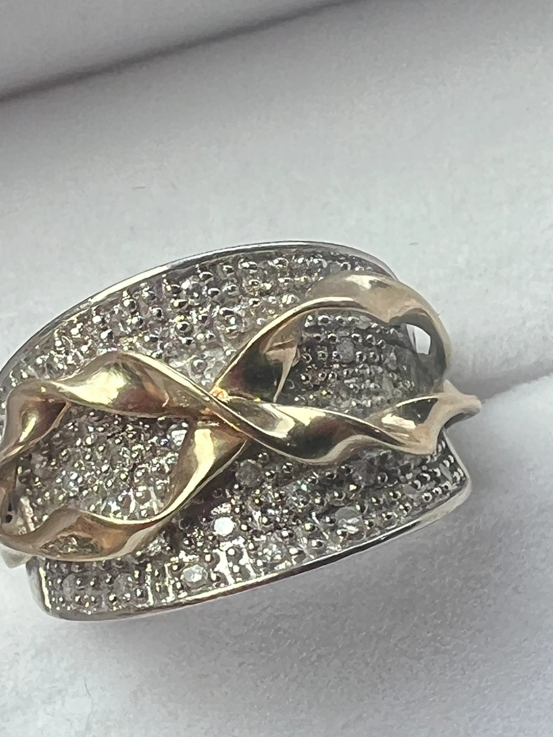 10K Gold diamond Ring - photo 4