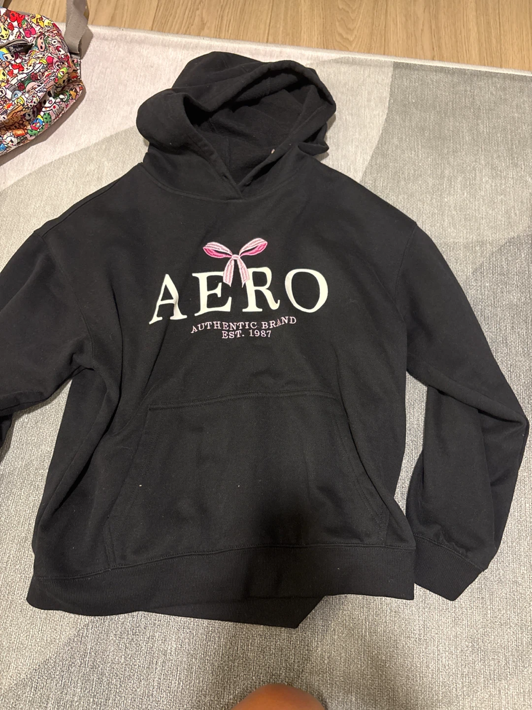 Black hoodie