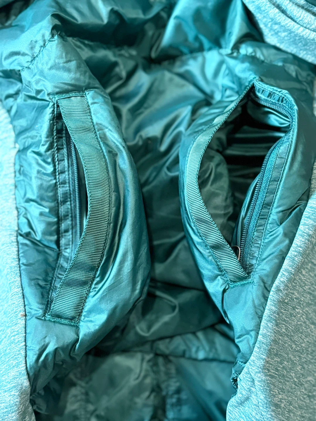 Lululemon “ Down for a run  Jacket “ in Forage teal - photo 5