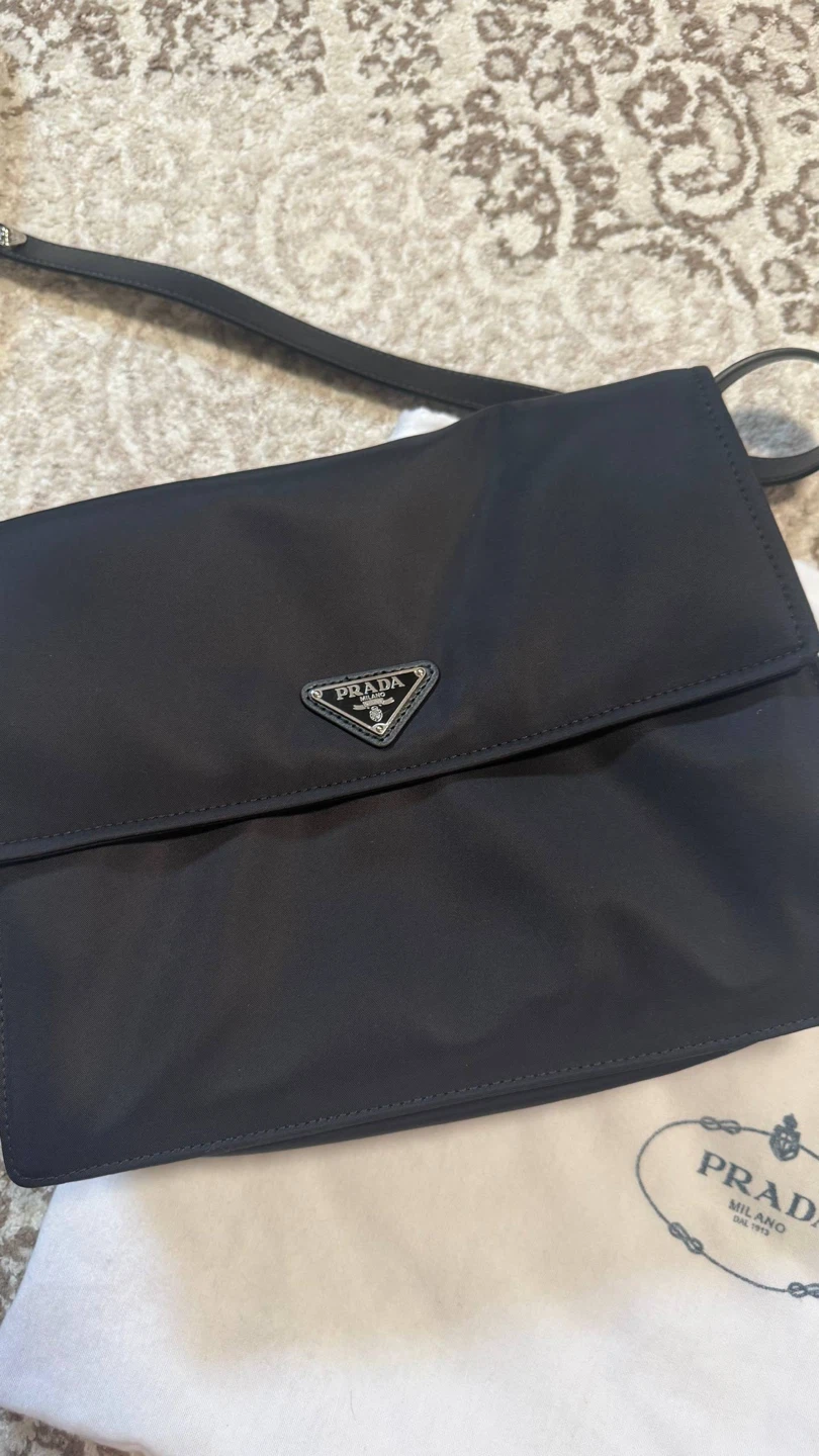 Prada Black Nylon Crossbody Bag