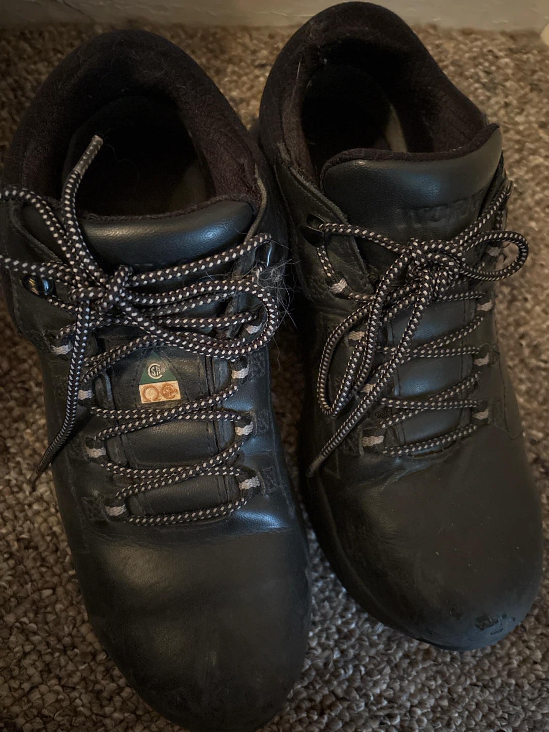 STEEL TOE boots (F9.5/ M8