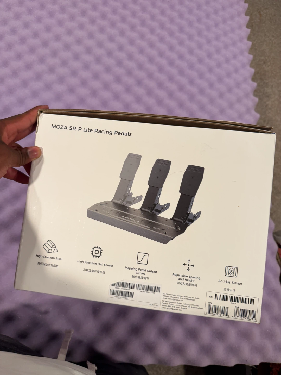 MOZA R3 Racing Wheel and Pedals for PC - photo 2