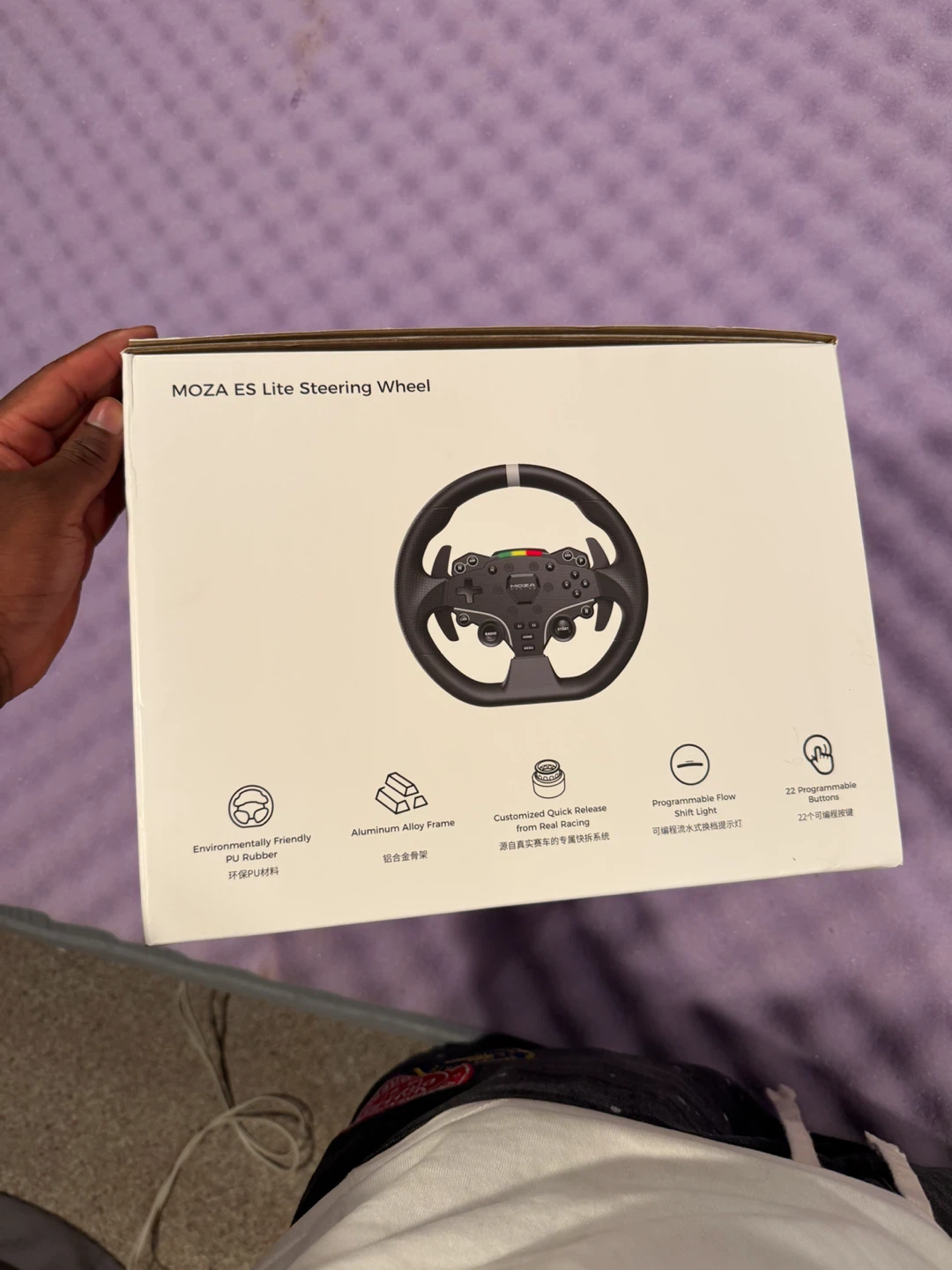 MOZA R3 Racing Wheel and Pedals for PC - photo 3