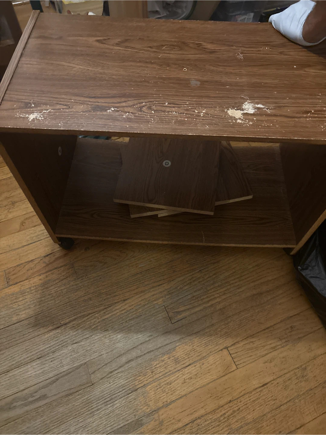 Passion project/ Wood Grain Rolling Cart