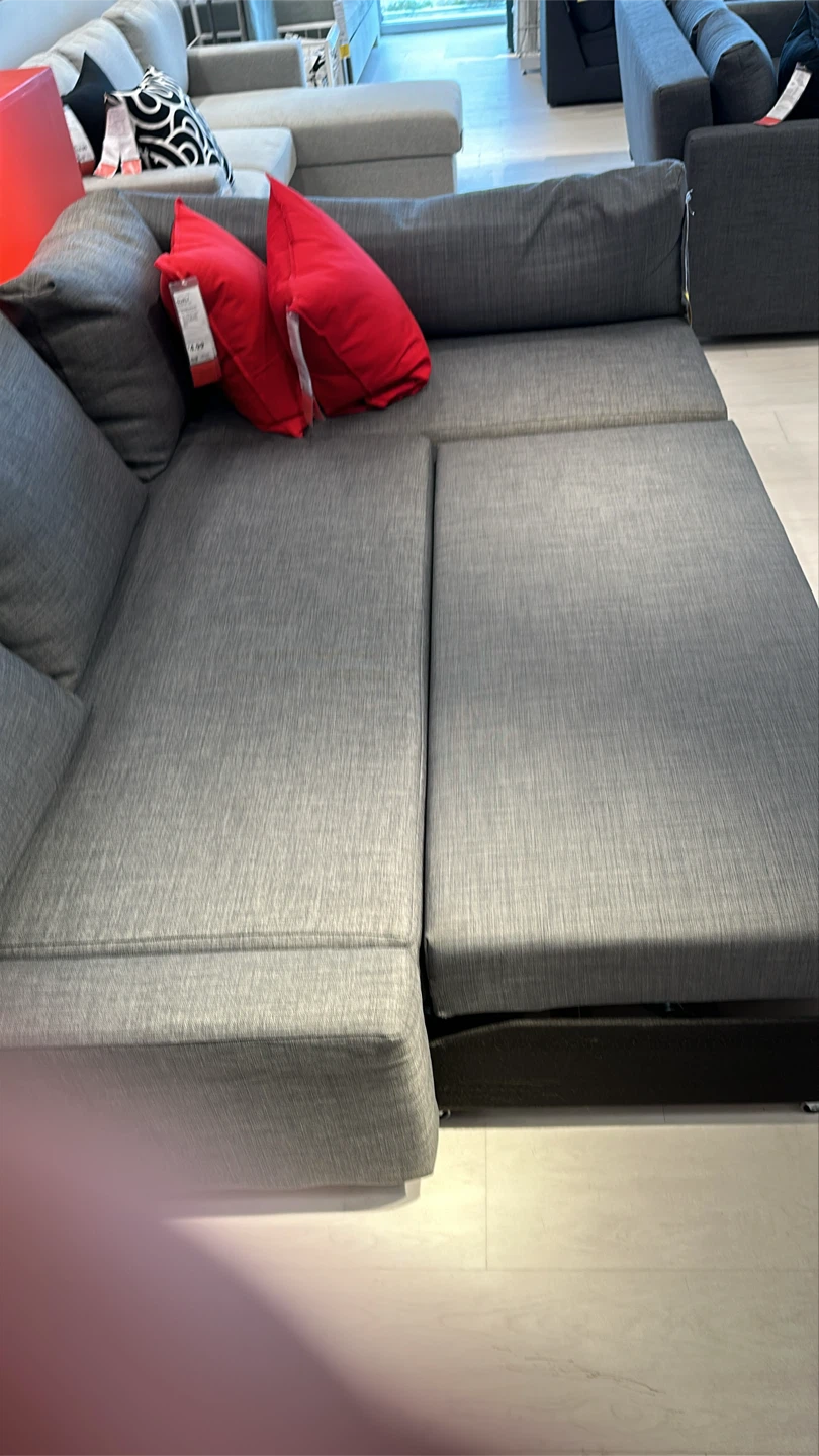 Grey IKEA Friheten Sofa Bed - photo 2