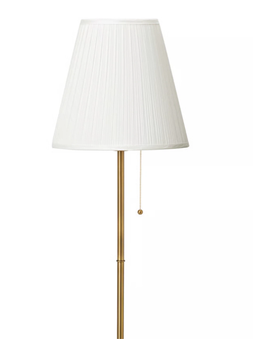 IKEA ÅRSTID Floor Lamp, Brass and White - photo 4