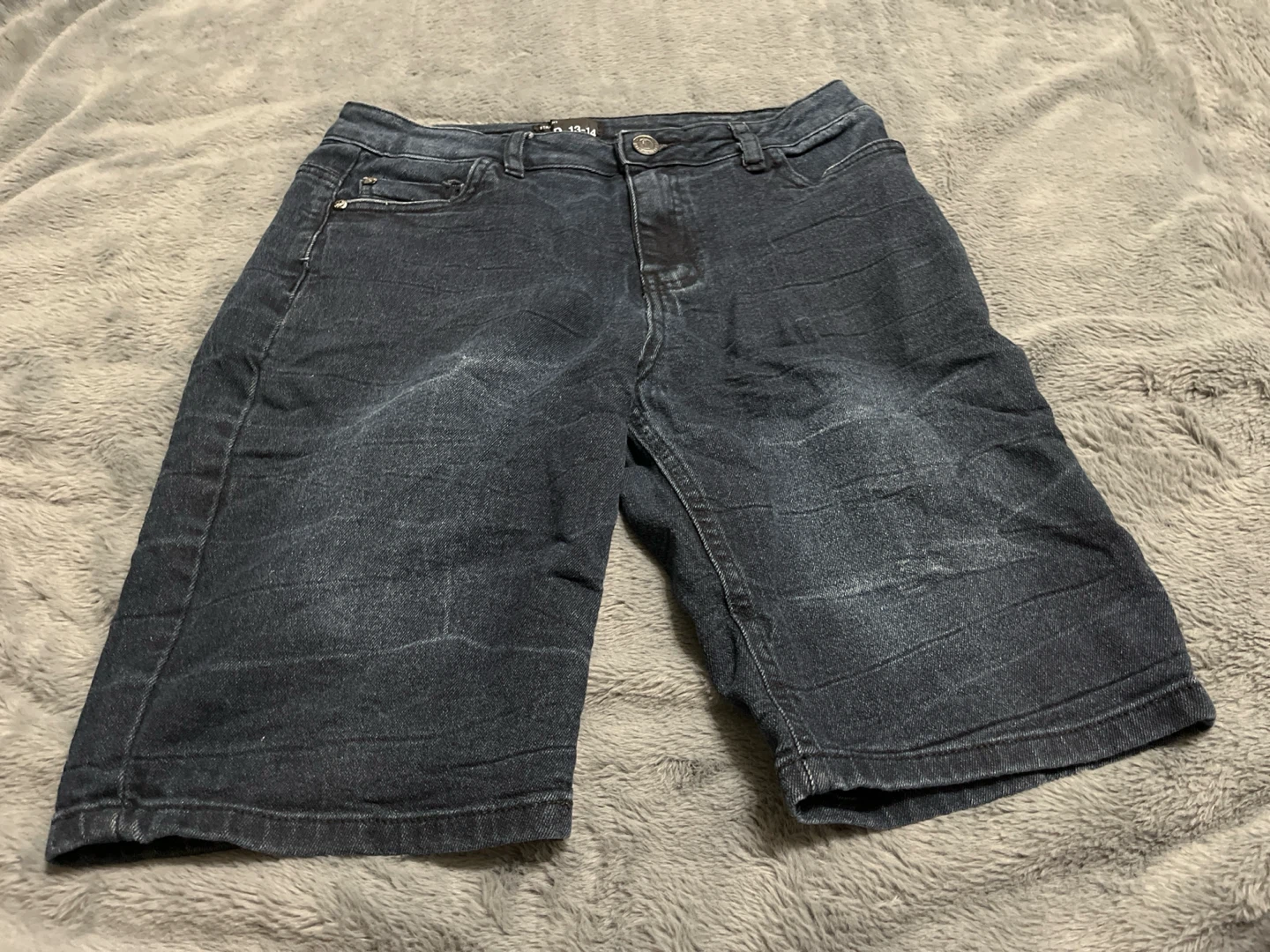 Kids Denim Shorts Size 13-14