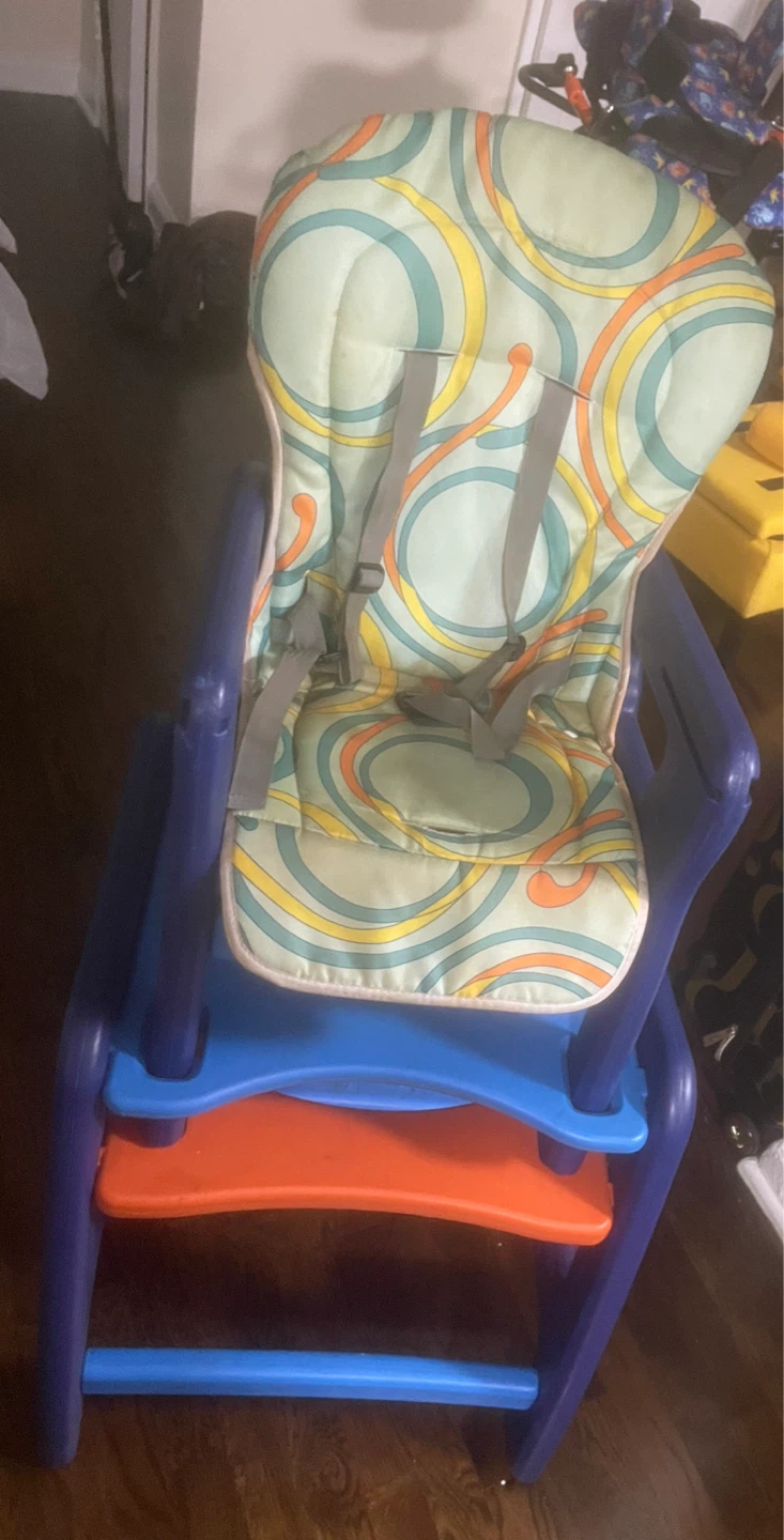 2 in 1 Child's Booster Seat and Table Set