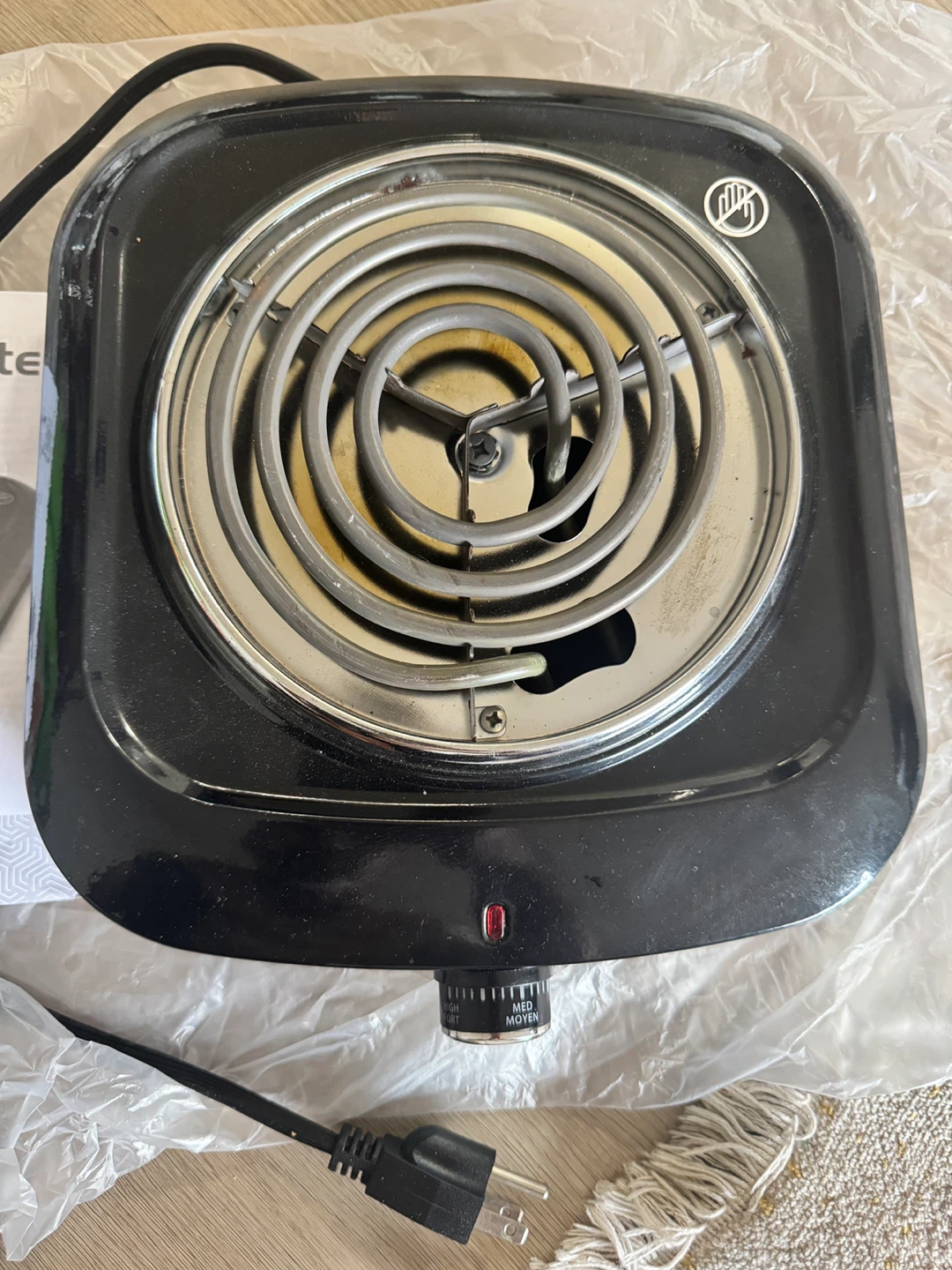 Toastmaster Single Burner Hot Plate - photo 2