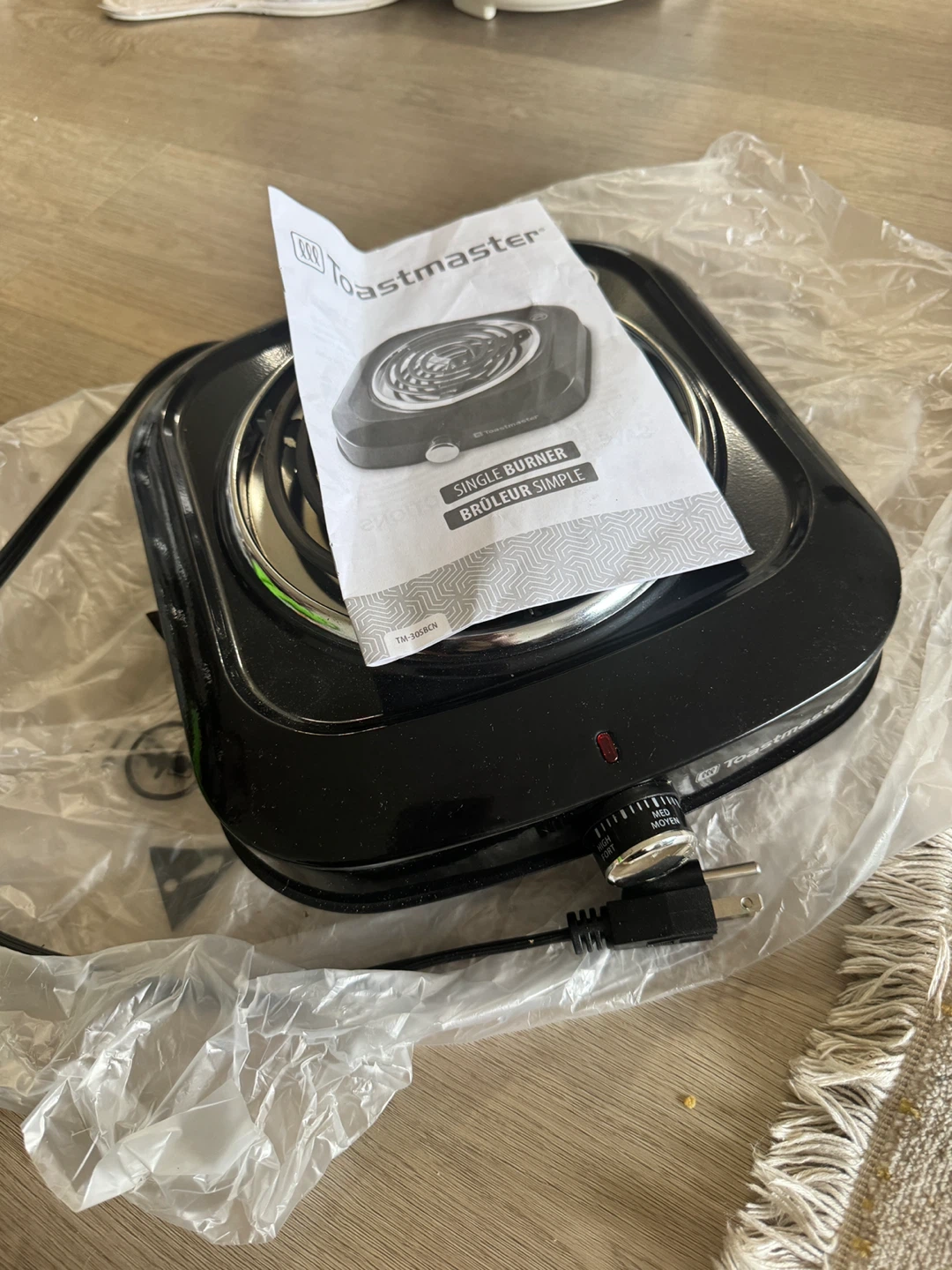 Toastmaster Single Burner Hot Plate - photo 3