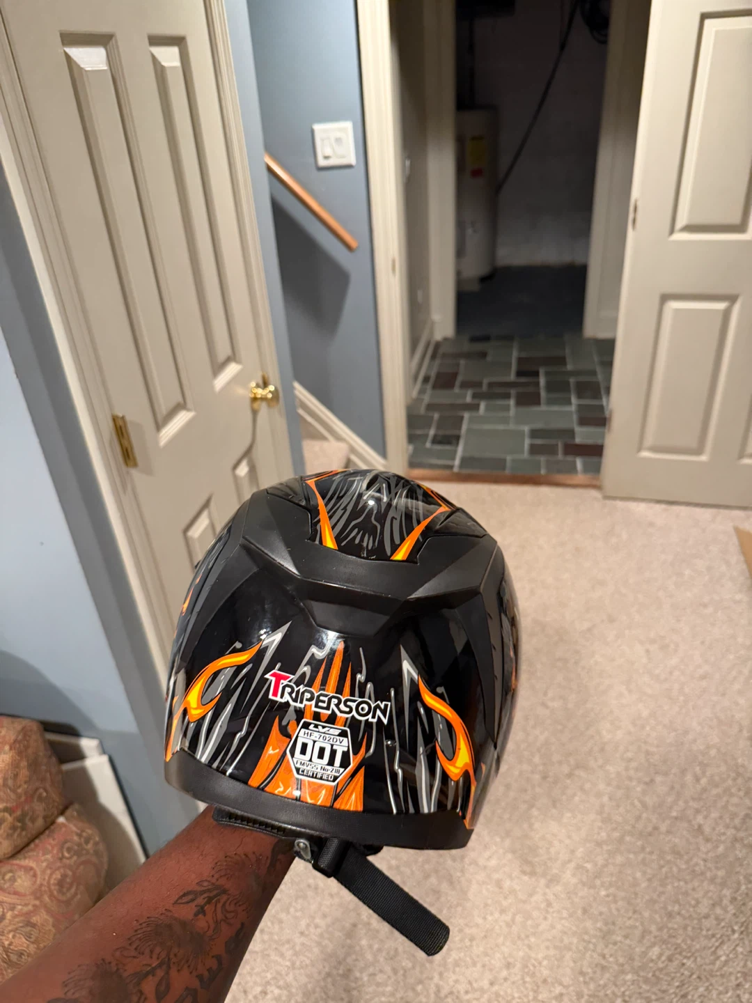 Triperson DOT Certified Motorcycle Helmet XL - photo 4