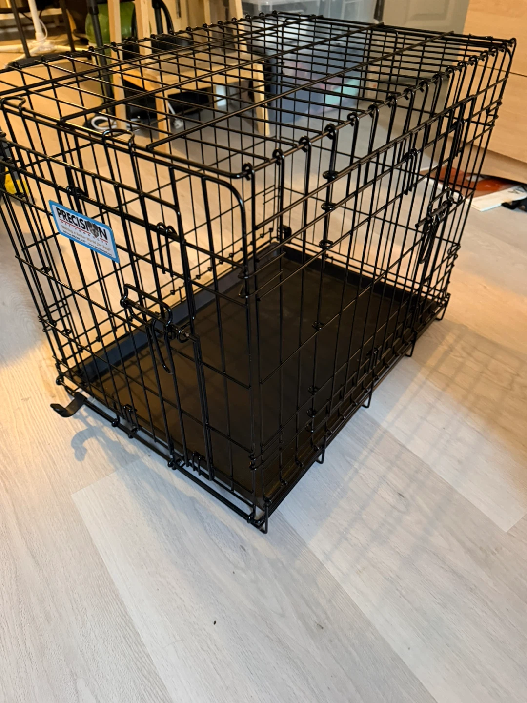 SMALL TWO DOOR COLLAPSIBLE DOG CRATE - photo 4