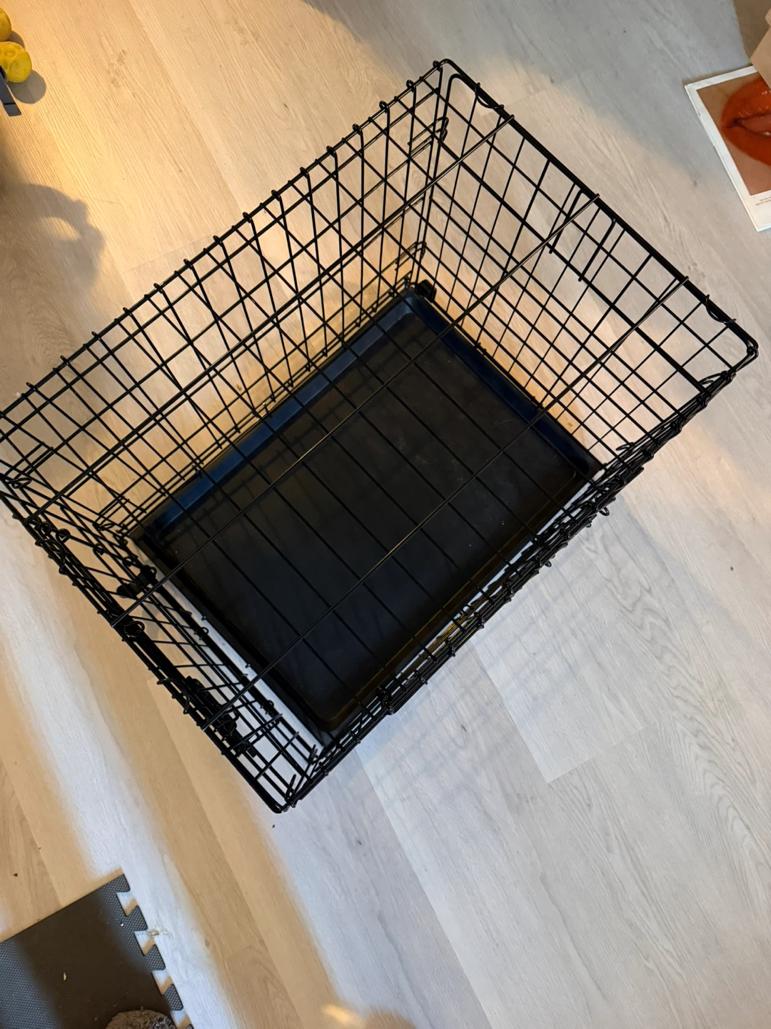 SMALL TWO DOOR COLLAPSIBLE DOG CRATE - photo 3