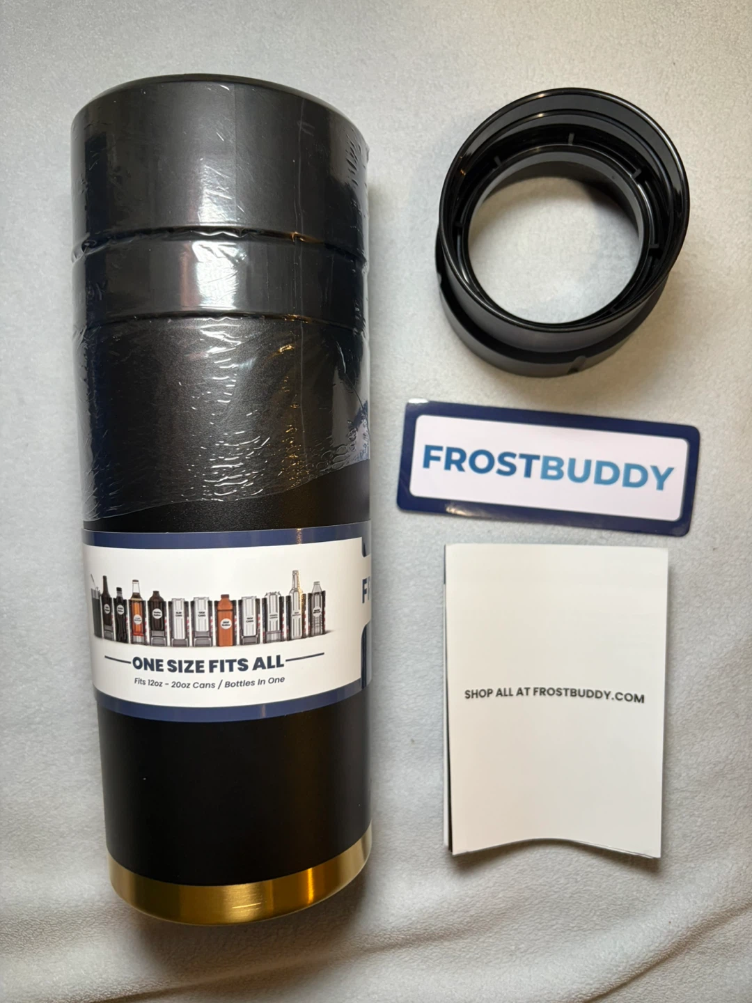 FrostBuddy Universal XL Texas Tea Black 12 In 1 Drink Cooler - photo 3