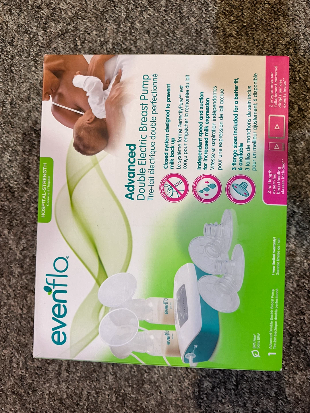 Evenflo Advanced Double Electric Breast Pump - photo 2