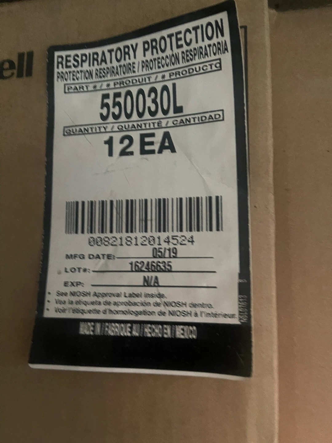 Honeywell 550030L Respiratory Protection - photo 3