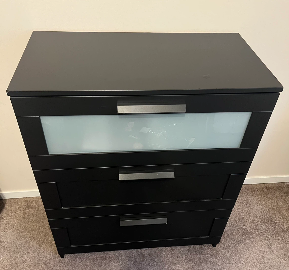 IKEA Malm 3-Drawer Chest - photo 2