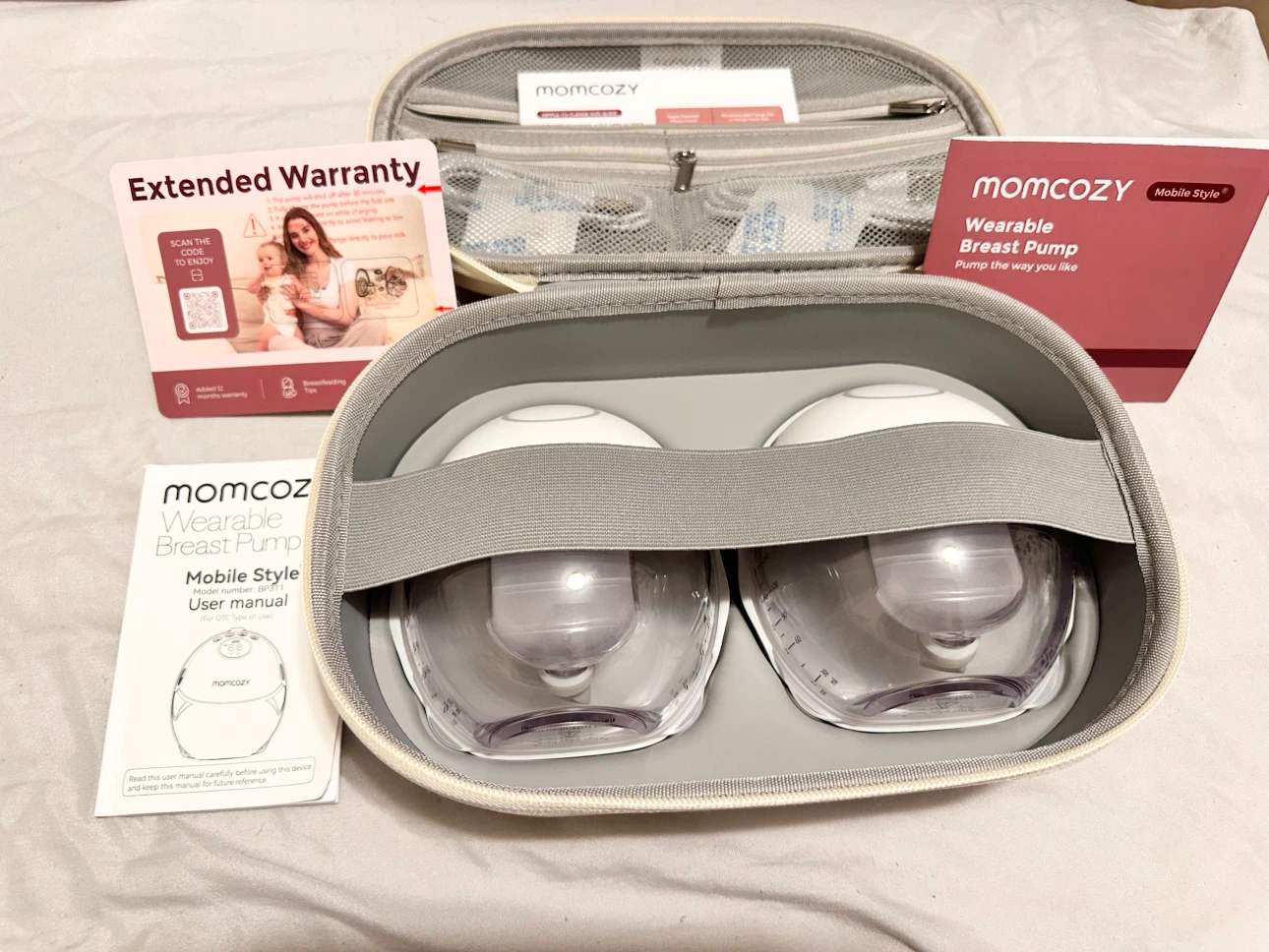 Momcozy M6 Mobile Style Hands-free Breast Pump