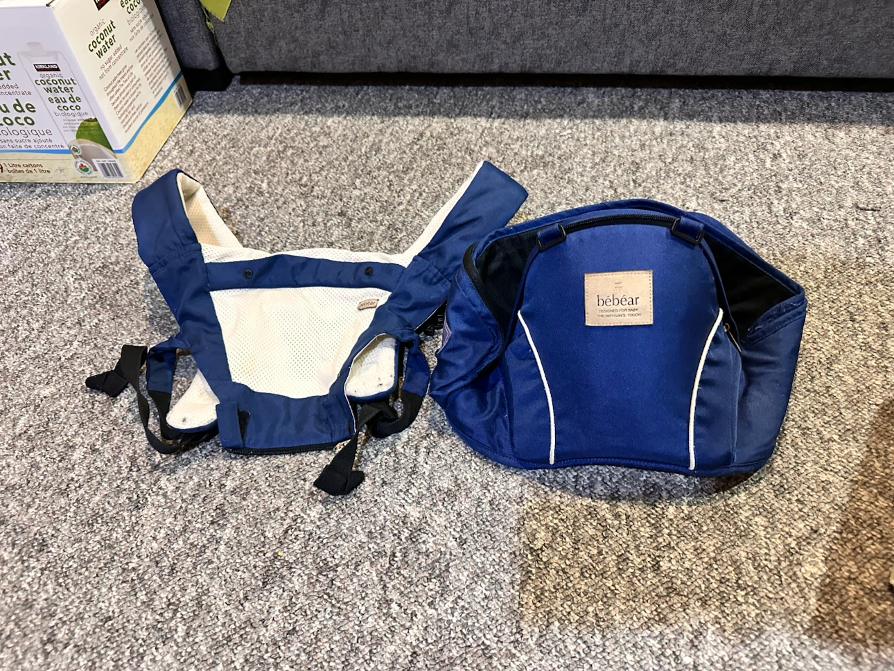 bébéar Baby Hip Seat and infantino Carrier - photo 2