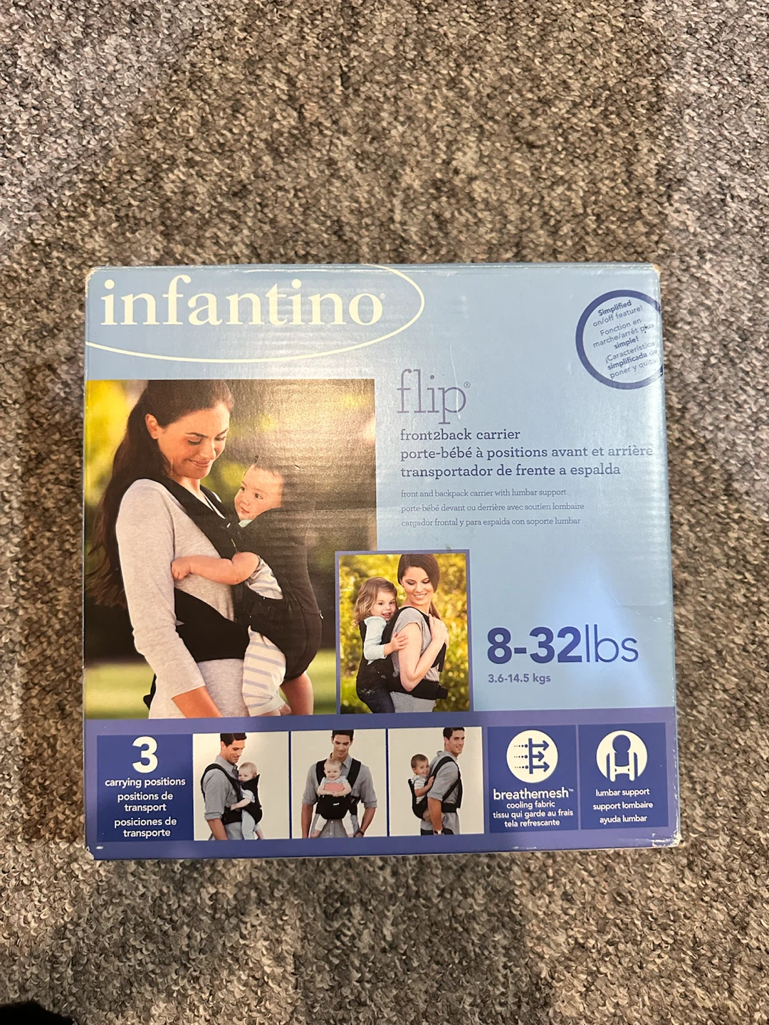 bébéar Baby Hip Seat and infantino Carrier - photo 3