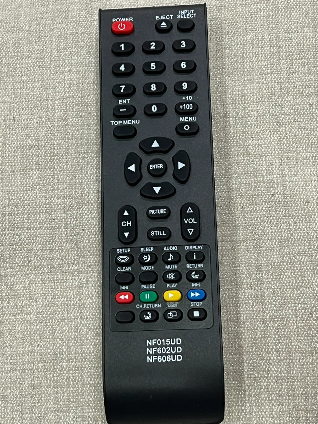 TV Remote Control NF015UD NF602UD NF606UD - photo 4