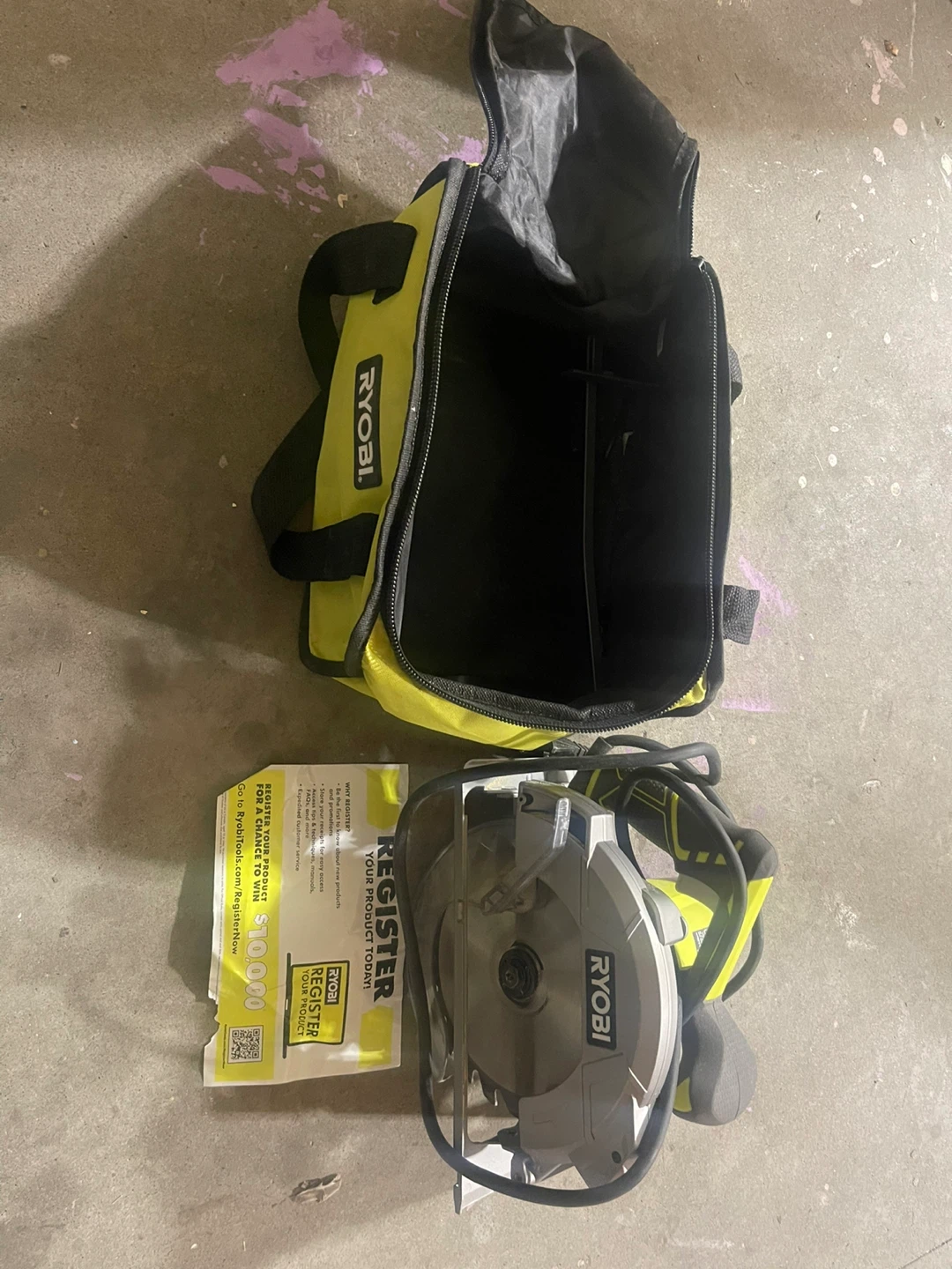 Ryobi Circular Saw with Bag - photo 3