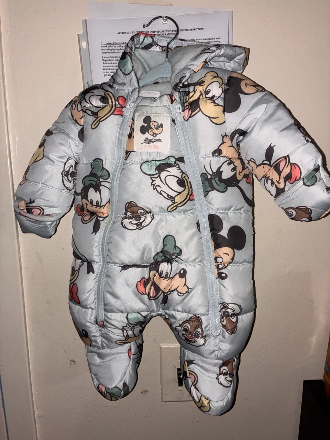 Disney x Primark Baby Snowsuit
